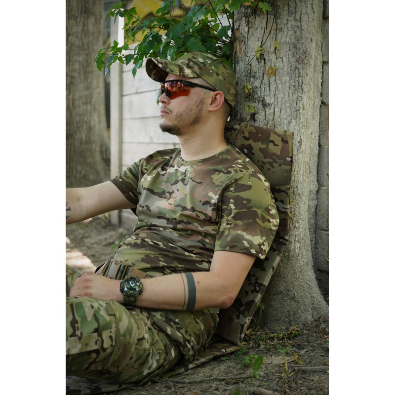 Каремат чотирьохсекційний для сидіння Oxford 600D Multicam фото №9