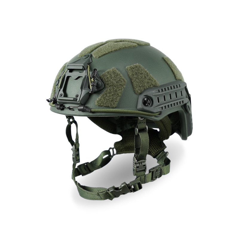 Кевларовий шолом FAST Kevlar GEN III AGGRESSIVE Олива L