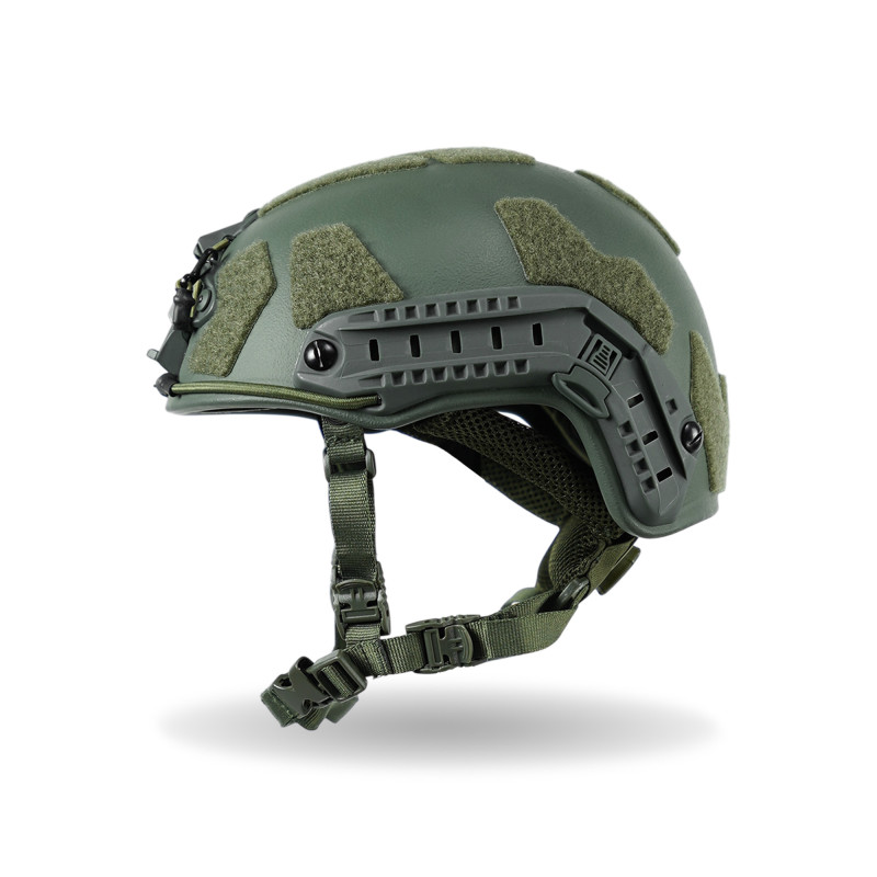 Кевларовий шолом FAST Kevlar GEN III AGGRESSIVE Олива L