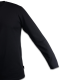 Черный трикотажный лонгслив с длинным рукавом Militex