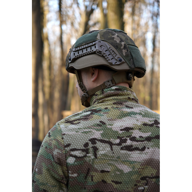 Баллистический шлем Sestan-Busch Helmet Coyote Защитная Каска L MID CUT