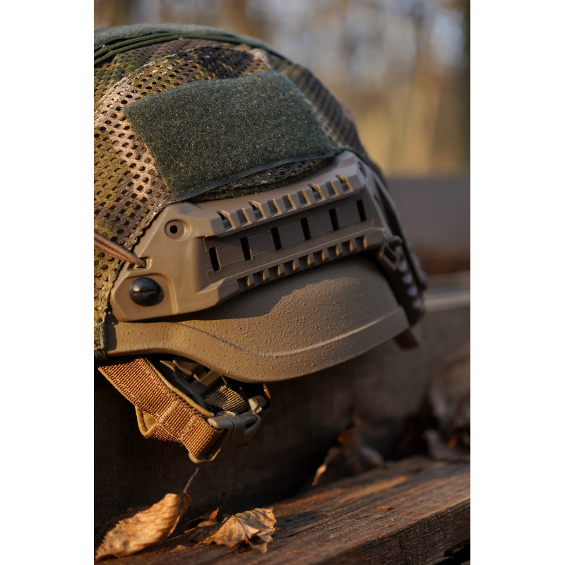 Баллистический шлем Sestan-Busch Helmet Coyote Защитная Каска L MID CUT