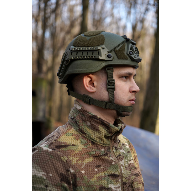 Баллистический шлем Sestan-Busch Helmet Olive (L) MID CUT