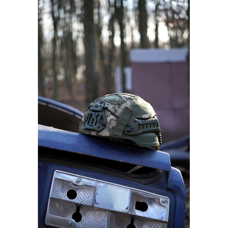 Баллистический шлем Sestan-Busch Helmet Olive (L) MID CUT