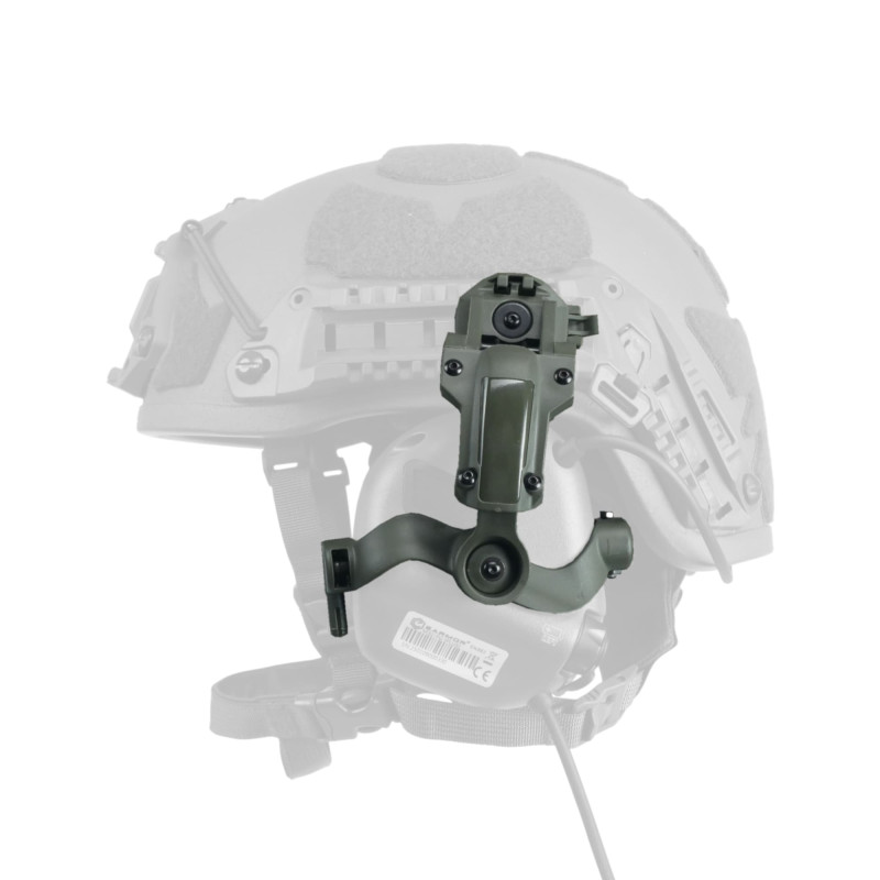 Кріплення Чебурашки для активних наушників EARMOR хакі (Ops core arc & team wendy)