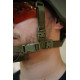 Балістичний Шолом MICH 2000 Helmet PE NIJ IIIA хакі. Захисна Каска з Вухами L