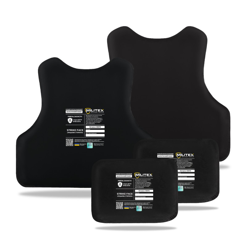 Бронежилет Kiborg Modular X-1 з балістичним захистом 2 класу Militex (L) Хакі