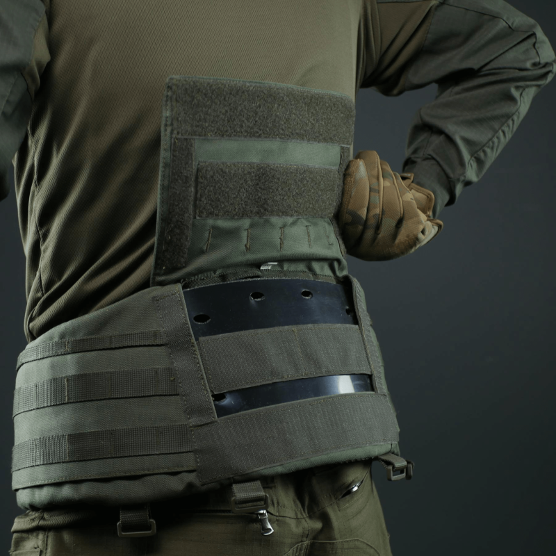 Модульний пояс для РПС Kiborg R-3 GEN.2 (M) з балістикою 2 класу, хакі