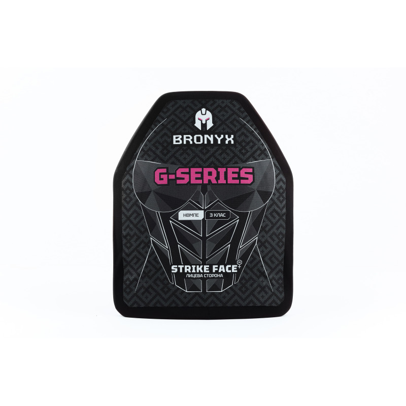Бронеплиты (2шт) BRONYX G-Series / Размер (M) 3 класс ДСТУ НВМПЭ фото №3