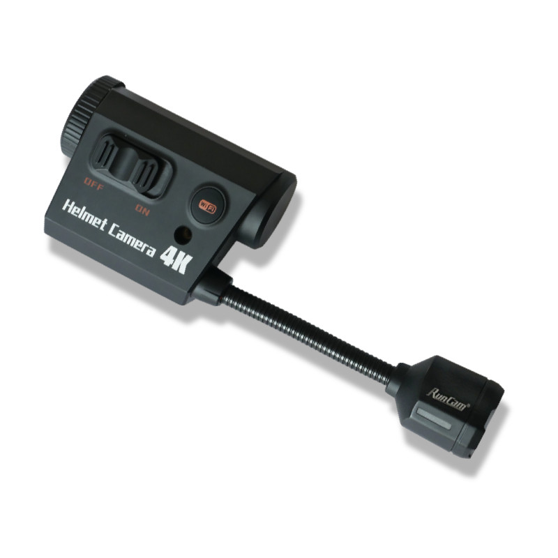 Тактическая экшн-камера RunCam Helmet Camera 4k для шлема (черная)