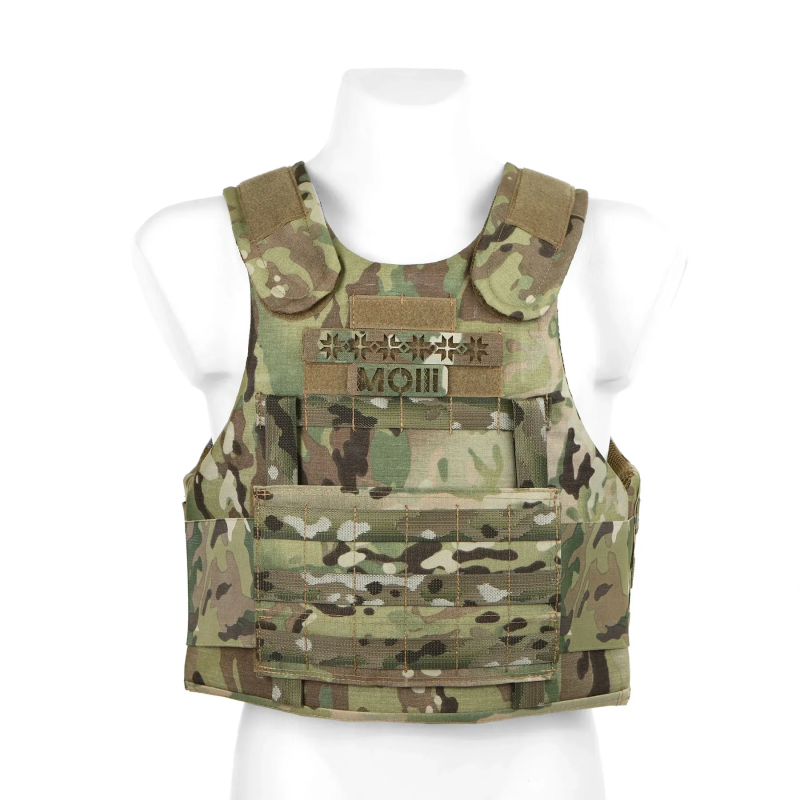 Профессиональная баллистическая майка с баллистической защитой 1 класса MOLLI/ MILITEX (XL)