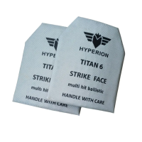 Титано-керамічні бронеплити 6 класу TITAN розмір М 250*300, 3,5кг (2шт)