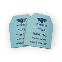 Комплект титано-керамічних бронеплит 6 класу TITAN М (25*30см)