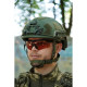 Балістичний шолом покращений FAST PE GEN III AGGRESSIVE Olive XL