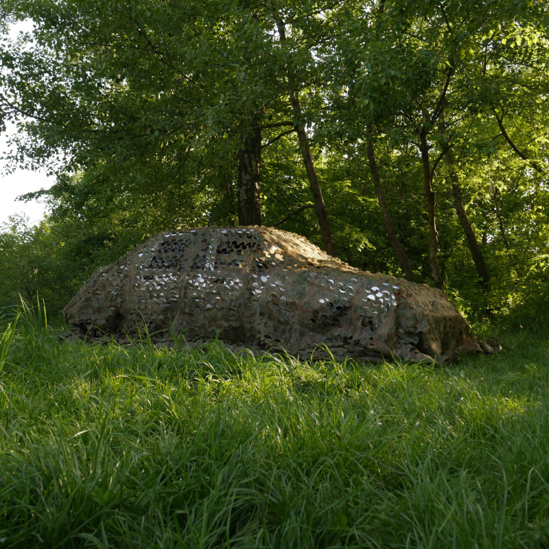 Маскувальна сітка Militex для окопів та бліндажів Степовий мультикам 10х10м (площа 100 кв.м.)