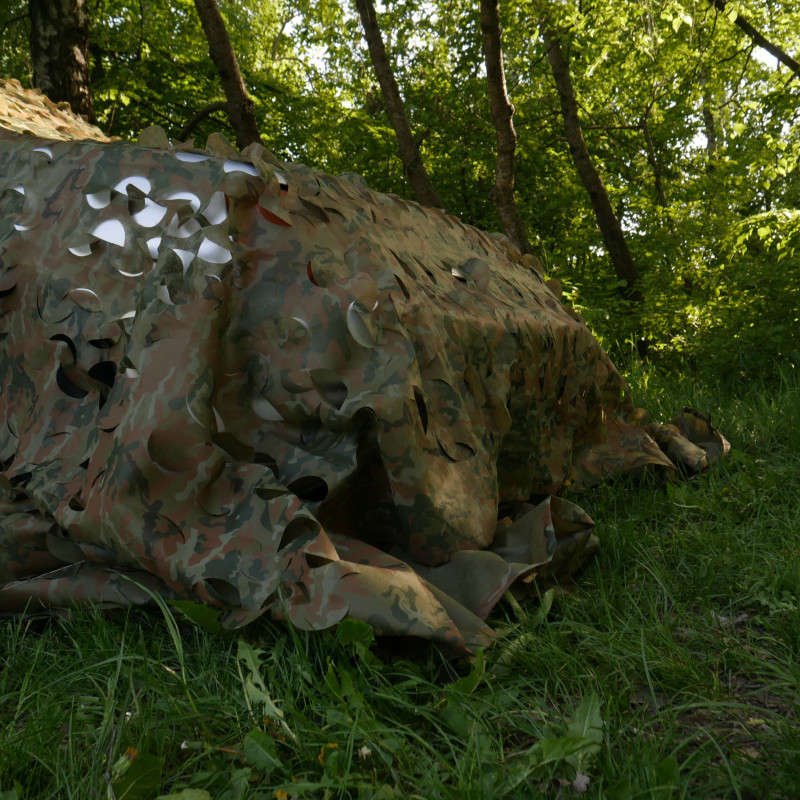 Маскувальна сітка Militex для окопів та бліндажів Степовий мультикам 10х10м (площа 100 кв.м.)