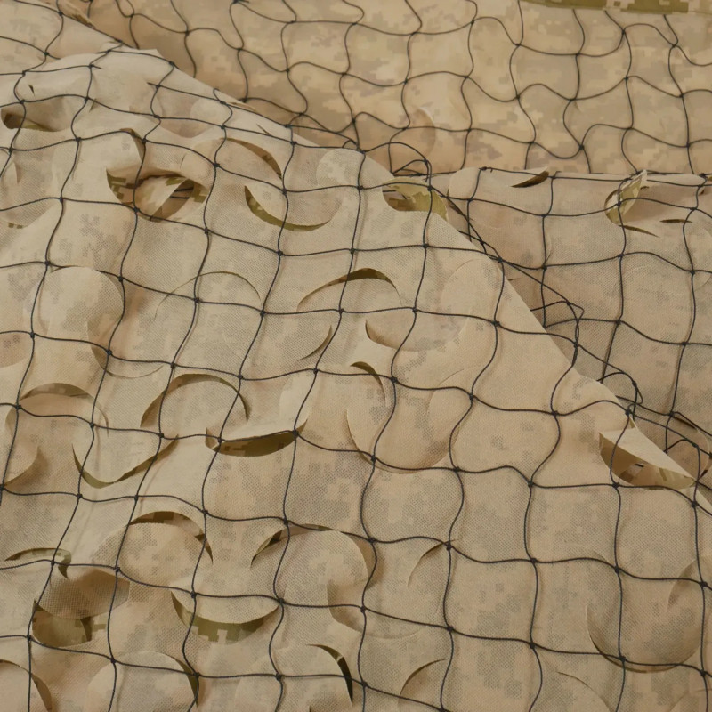 Антидроновая маскировочная сетка Militex с основой Хвойный лес 2х5м (площадь 10 кв.м.)