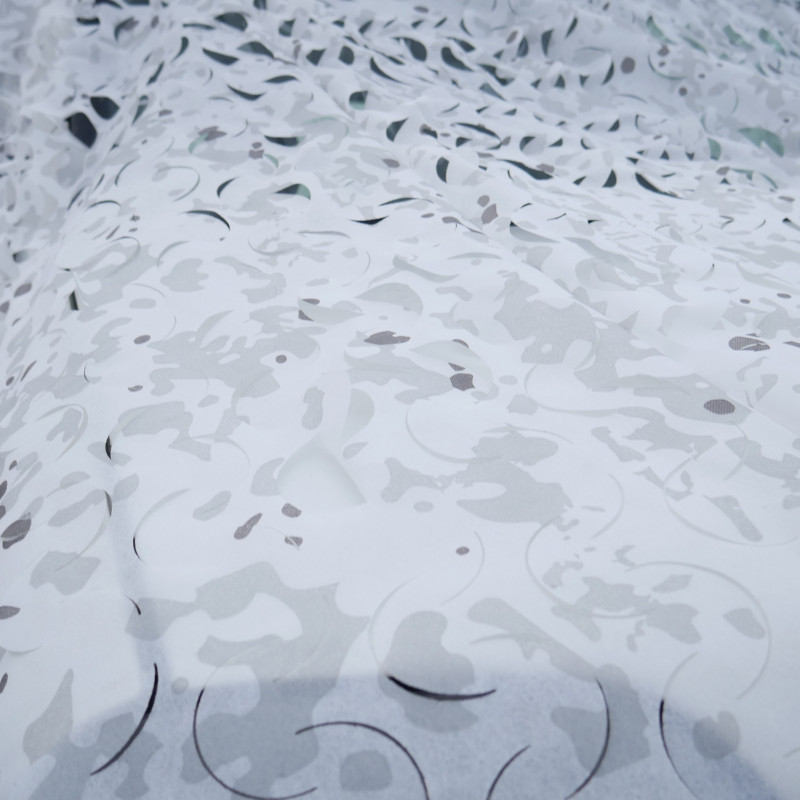 Зимова маскувальна сітка Militex альпійська клякса 20х20 (площа 400 кв.м.)