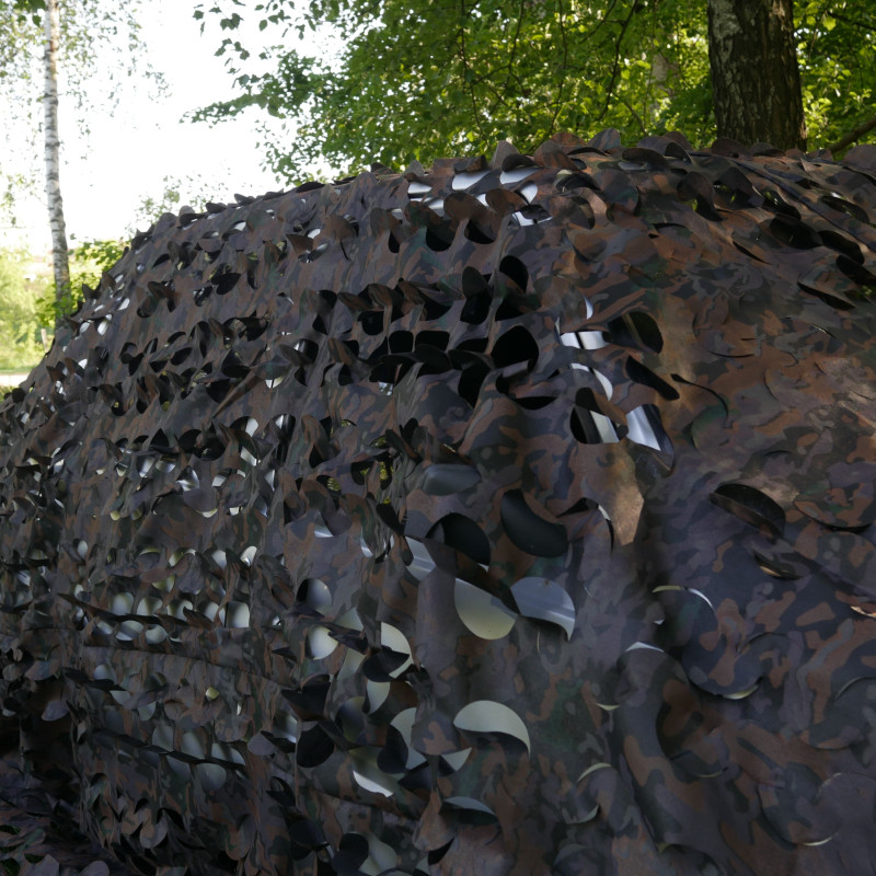 Осеняя маскировочная сетка Militex Мультикам грязь 8х10м (площадь 80 кв.м.)