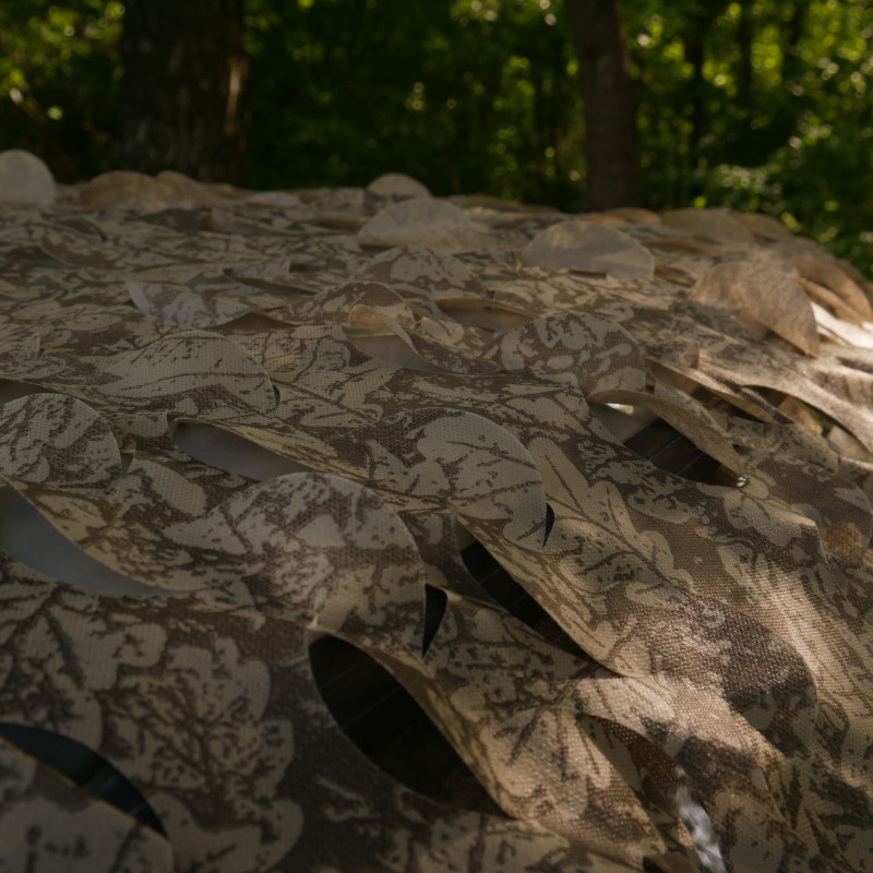 Осіння маскувальна сітка Militex Дубове листя 2х2,5м (площа 5 кв. м.)