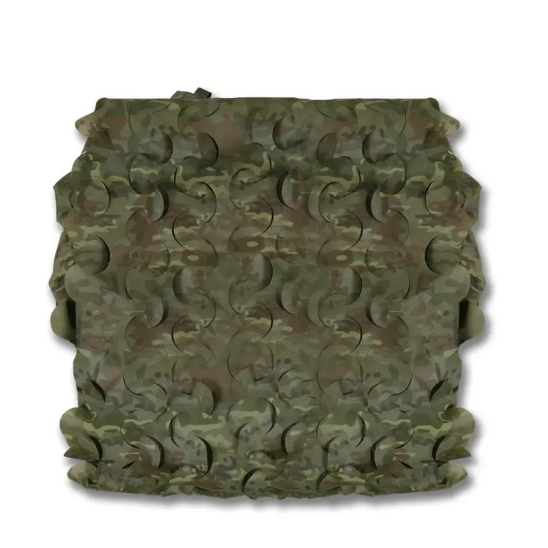 Антидроновая маскировочная сетка Militex с основой Зимний мультикам 20х20 (площадь 400 кв.м.)