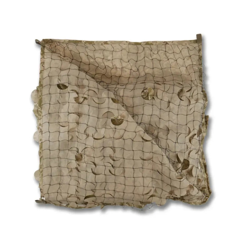Антидронова маскувальна сітка Militex з основою Камуфляж земля 10х10м (площа 100 кв.м.)