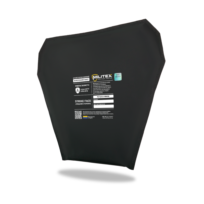 Баллистическая защита паха Militex (фартук, 2 класс, Cordura USA Мультикам)