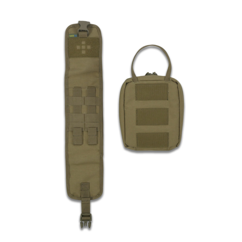 Підсумок-аптечка (швидкий скид) Kiborg GU Cordura Coyote