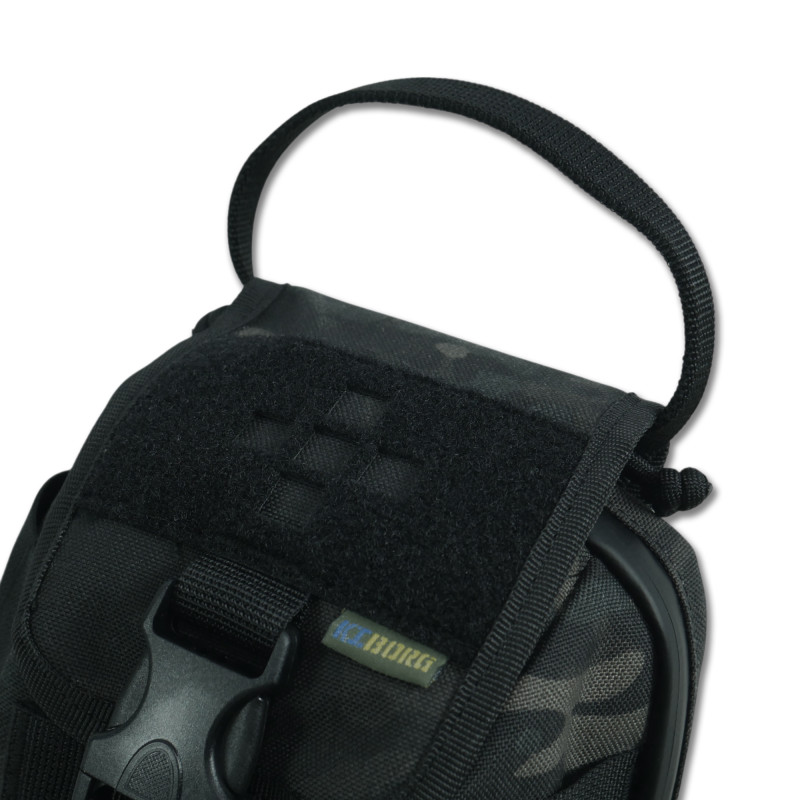 Подсумок-аптечка (быстрый сброс) Kiborg GU Cordura Black Multicam