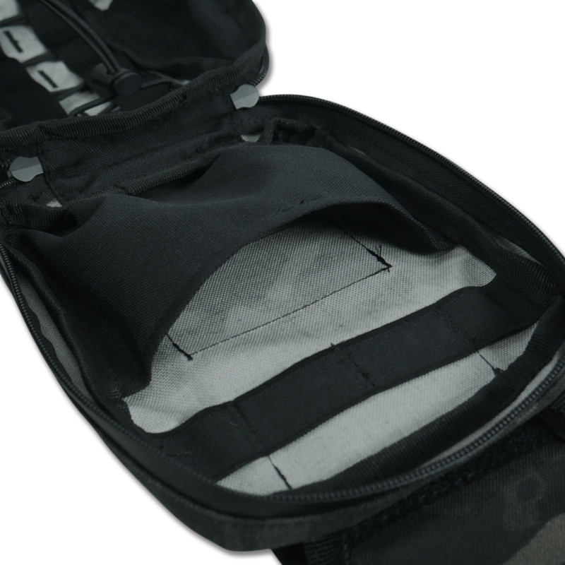 Подсумок-аптечка (быстрый сброс) Kiborg GU Cordura Black Multicam