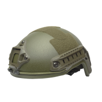 Балістичний Шолом MASKPOL Fast high-cut HP-05 Хакі L Польша Захисна Каска