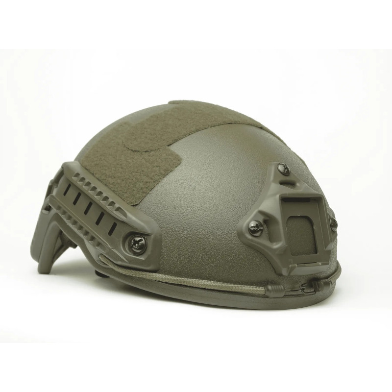 Баллистический Шлем MASKPOL Fast high-cut HP-05 Хаки М Польша Защитная Каска