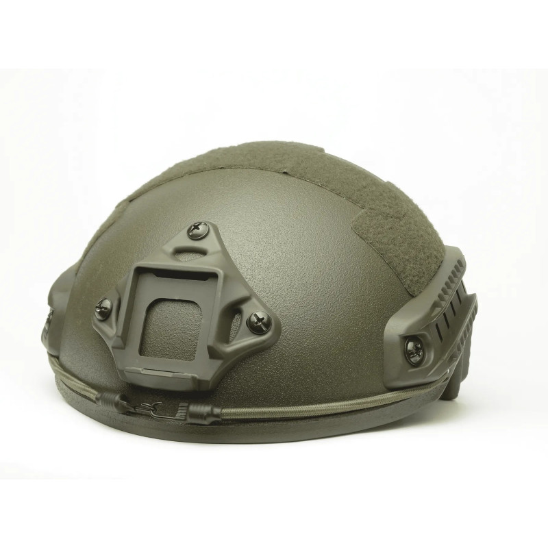 Баллистический Шлем MASKPOL Fast high-cut HP-05 Хаки М Польша Защитная Каска