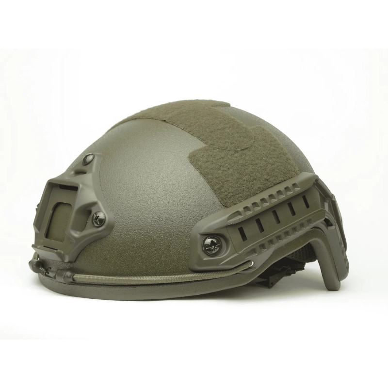 Баллистический Шлем MASKPOL Fast high-cut HP-05 Хаки М Польша Защитная Каска
