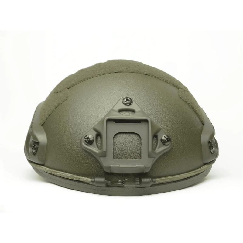 Баллистический Шлем MASKPOL Fast high-cut HP-05 Хаки М Польша Защитная Каска