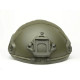 Баллистический Шлем MASKPOL Fast high-cut HP-05 Хаки М Польша Защитная Каска