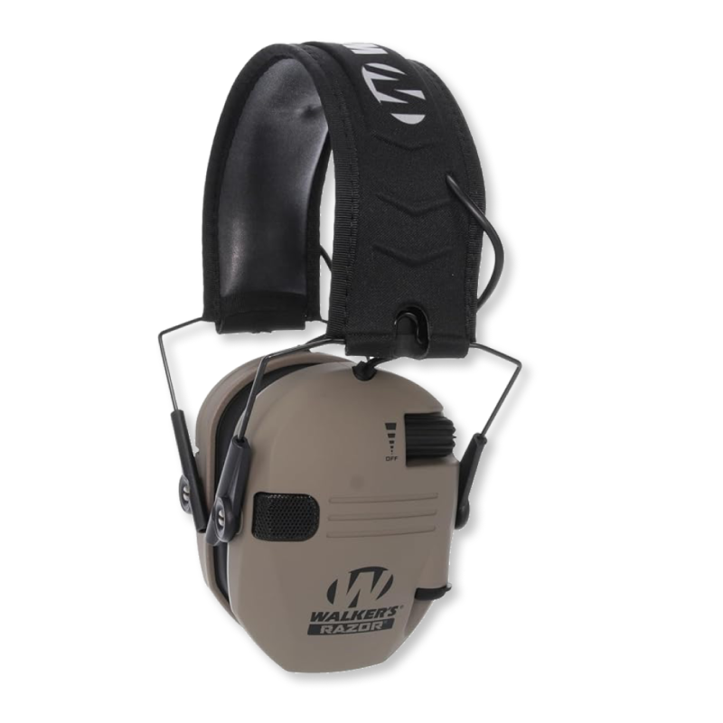 Активні навушники з універсальним кріпленням Walker's Razor Slim Original Койот, FDE (Пісочний)
