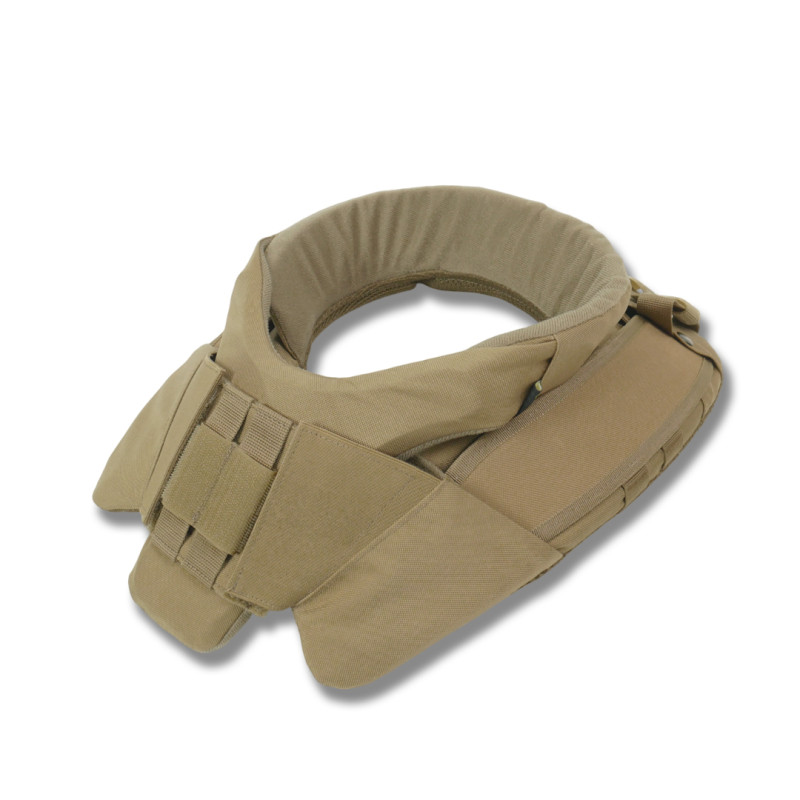 Защита шеи Kiborg (Койот, баллистический пакет 1 класс Militex)