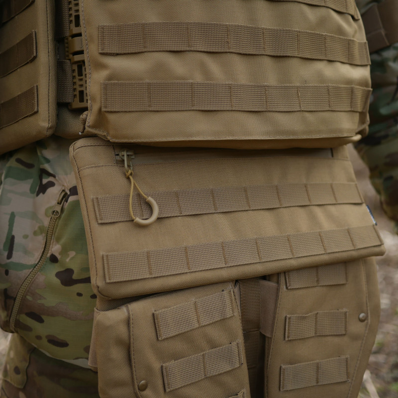 Защита живота Kiborg (Койот, с баллистическим пакетом 1 класса Militex)