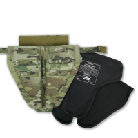 Тройная защита паха Cordura USA Militex (мультикам, баллистический пакет 1 класс)