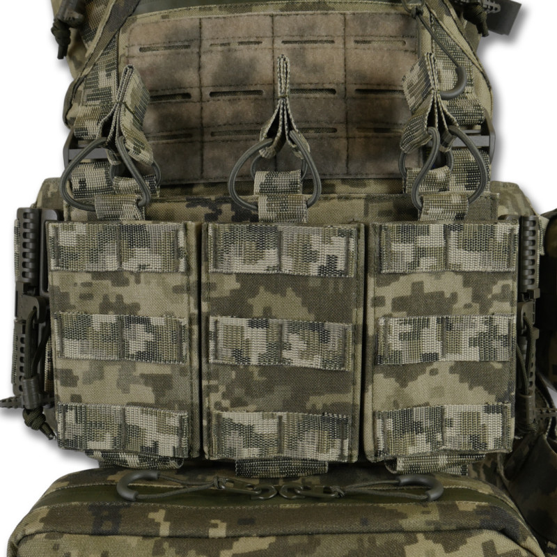 Плитоноска Kiborg GU gen.2 (Піксель, комплект з 6 підсумків)