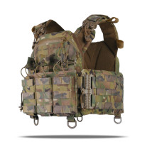 Плитоноска Kiborg GU gen.2 (Мультикам) + З'ємна панеллю з підсумками під 3 магазини
