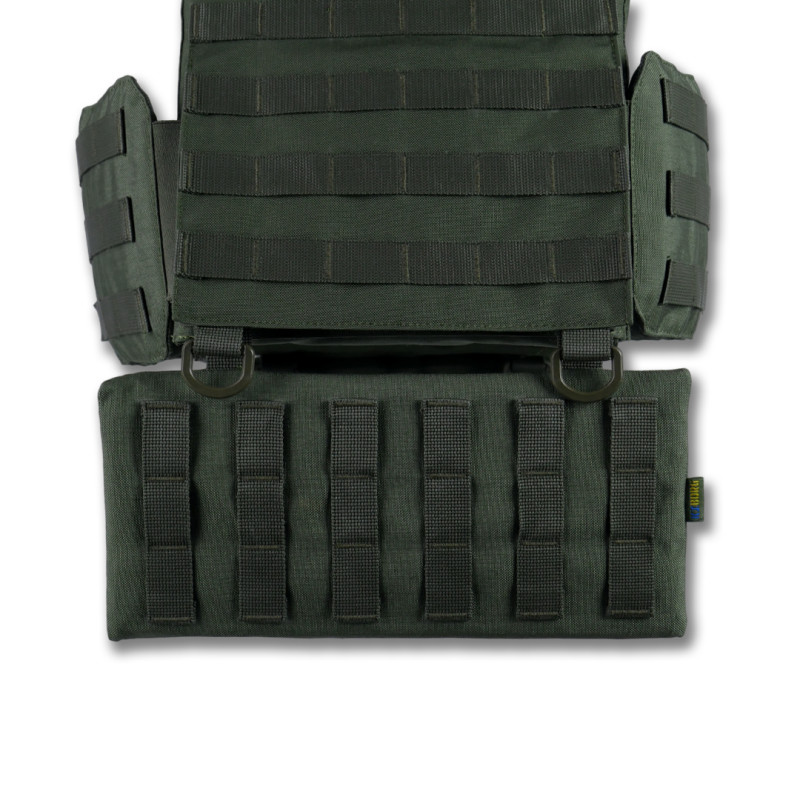 Плитоноска Kiborg GU Gen.2 з 2 підсумками (балістичний захист 2 класу, Хакі)