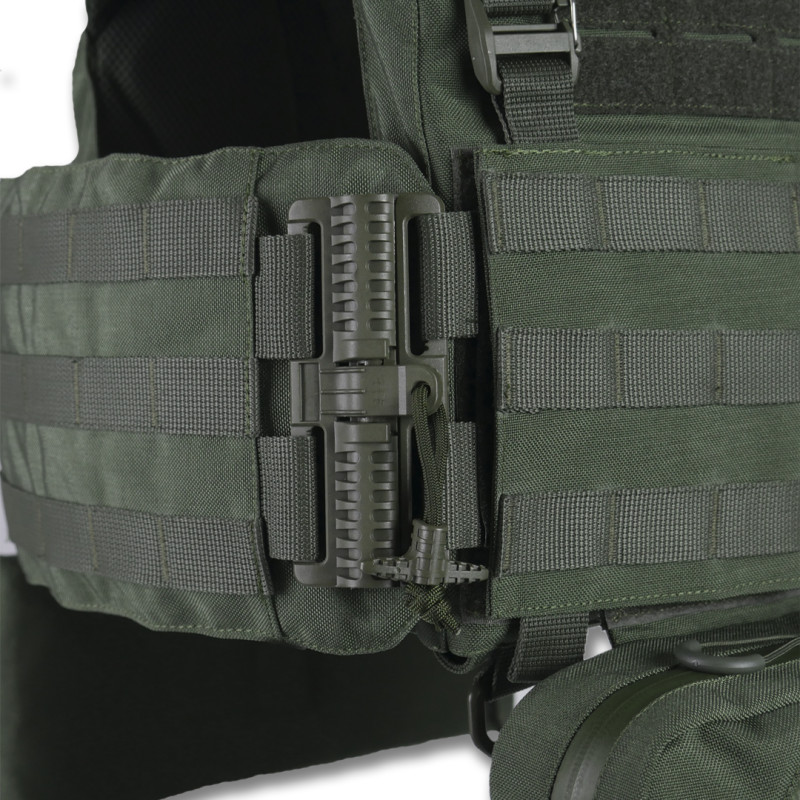 Плитоноска Kiborg GU Gen.2 з 2 підсумками (балістичний захист 2 класу, Хакі)