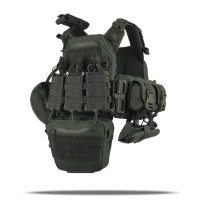Плитоноска Kiborg GU gen.2 (Хакі, комплект з 8 підсумків)
