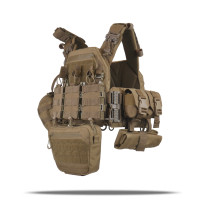 Плитоноска Kiborg GU gen.2 (Койот, комплект из 8 подсумков)