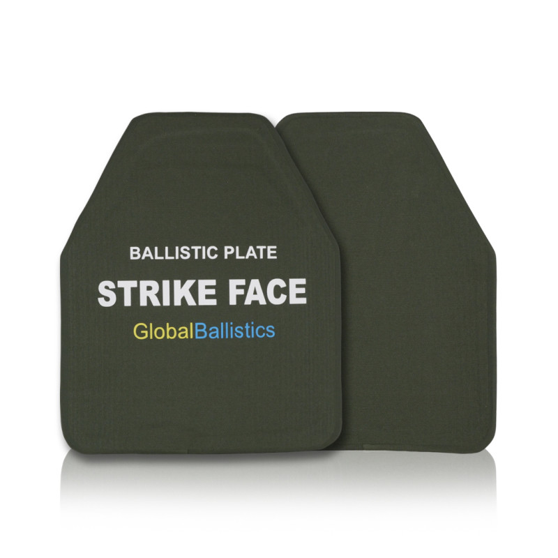 Полегшені керамічні бронеплити 6-го класу Хакі (2.3 кг, 25х30 см)