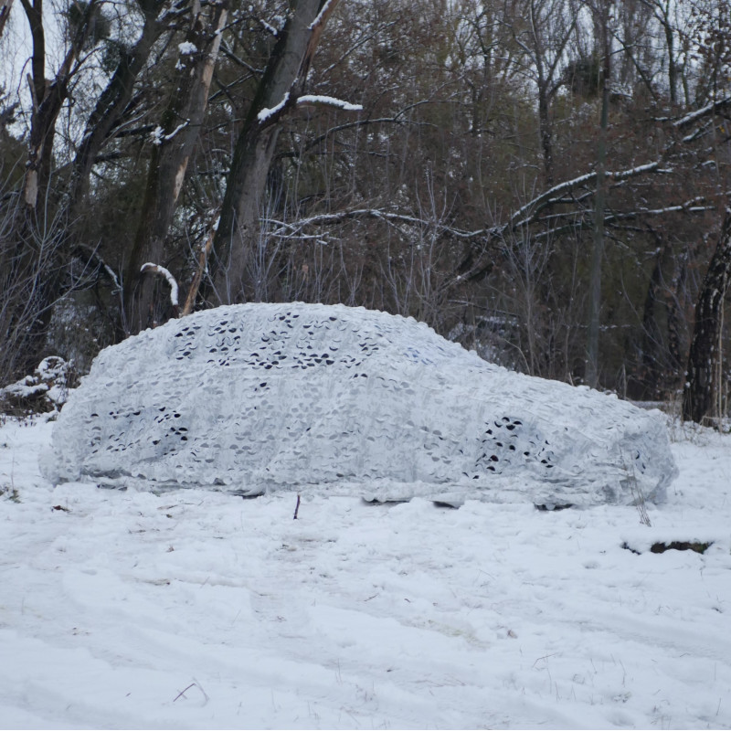 Маскувальна сітка Militex Зимовий мультикам 5х7м (площа 35 кв.м.)