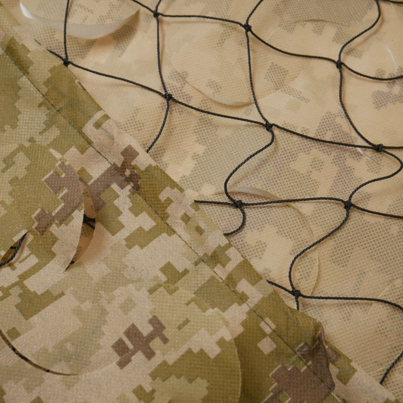 Маскувальна сітка з основою 5х7м Militex Піксель