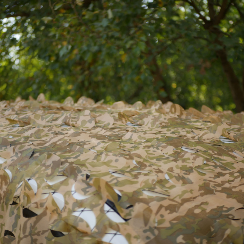 Маскувальна сітка з основою 6х8м Militex Мультикам